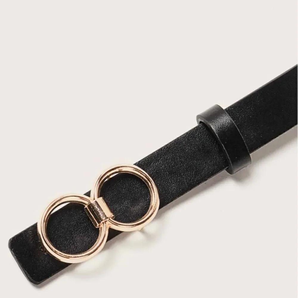 4pcs Double O-ring Buckle Belt